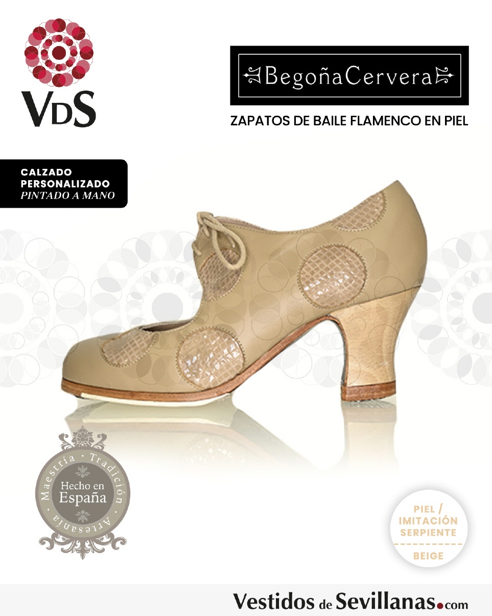 Zapato LUNARES Profesional - Piel Begoña Cervera_3col