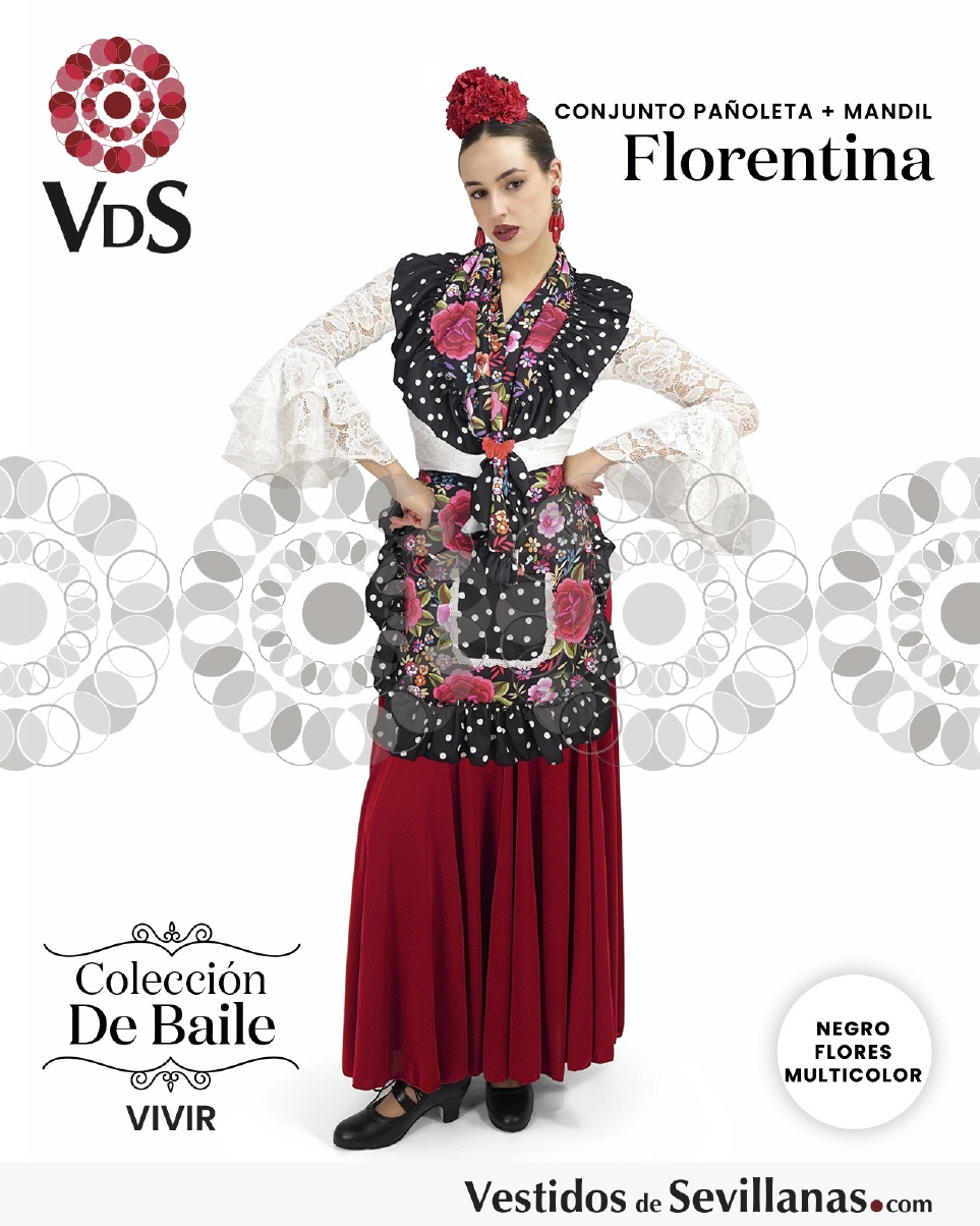Conjunto FLORENTINA (Pañoleta+Mandil)_3col