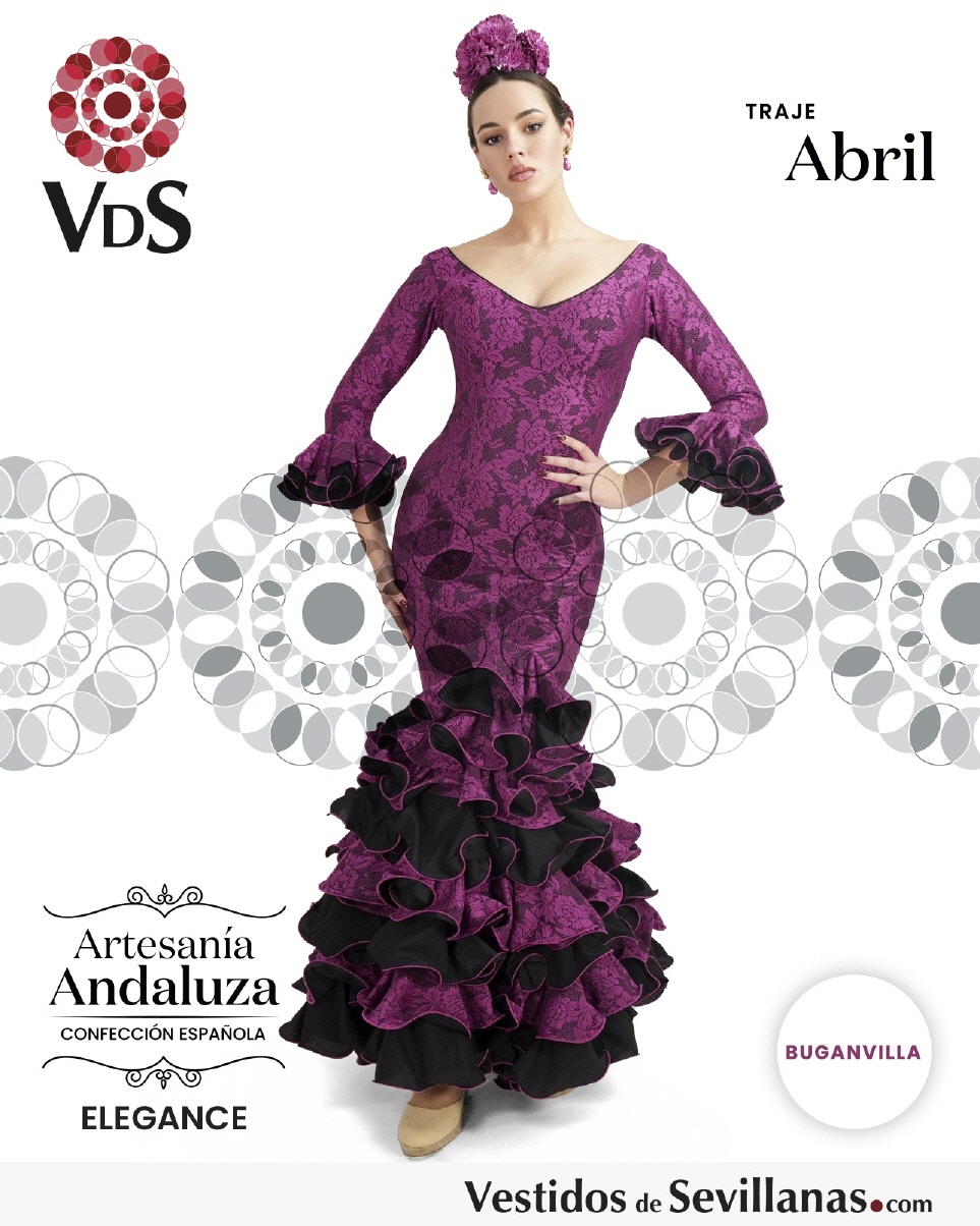Traje Flamenca ABRIL (elástico)_3col