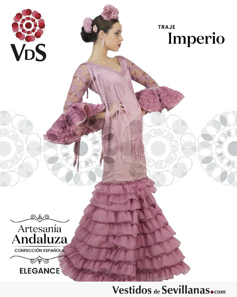 Traje Flamenca IMPERIO Organdí (T.S)_3col