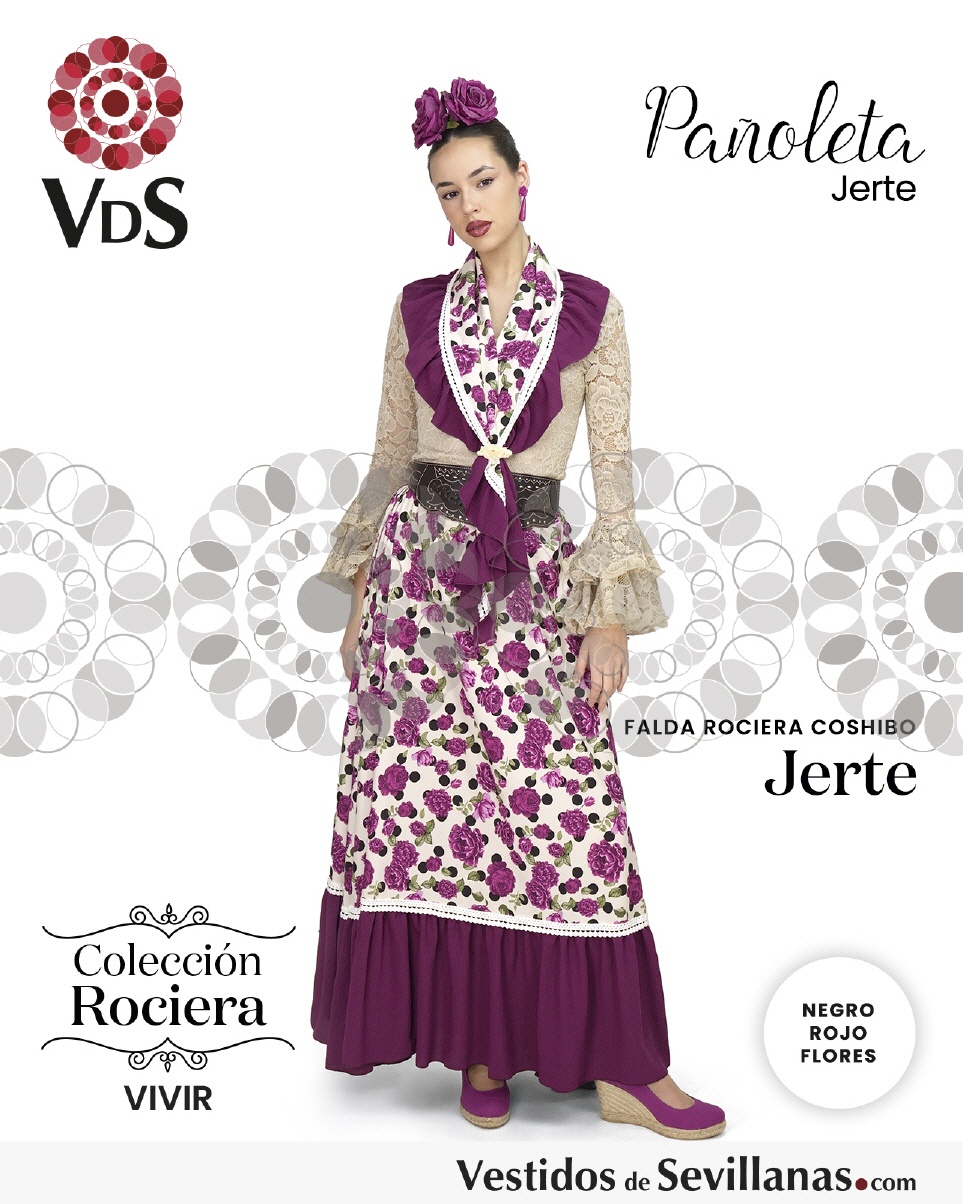 Falda Rociera JERTE Coshibo_3col