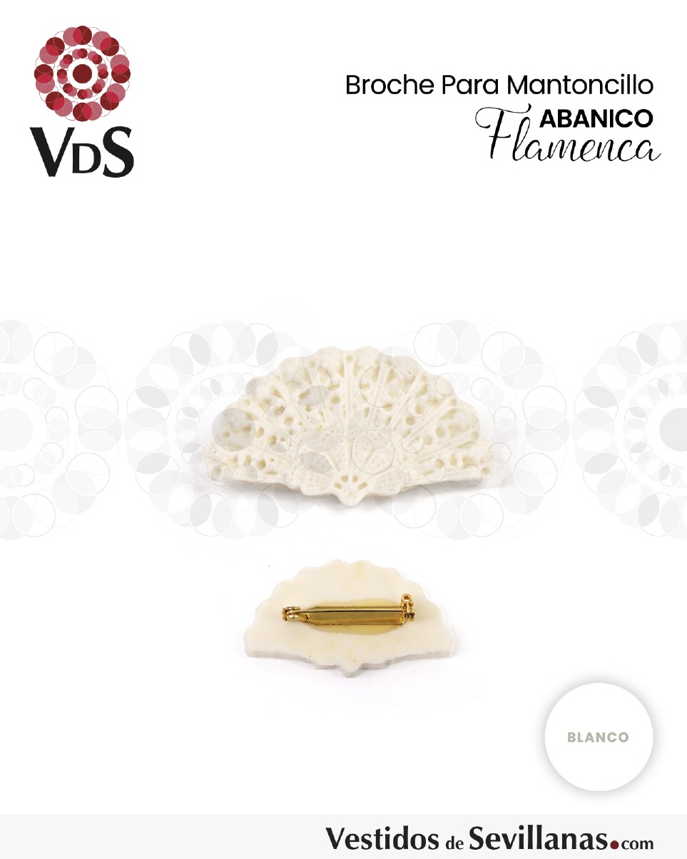 Broche ABANICO, en resina T.S_3col