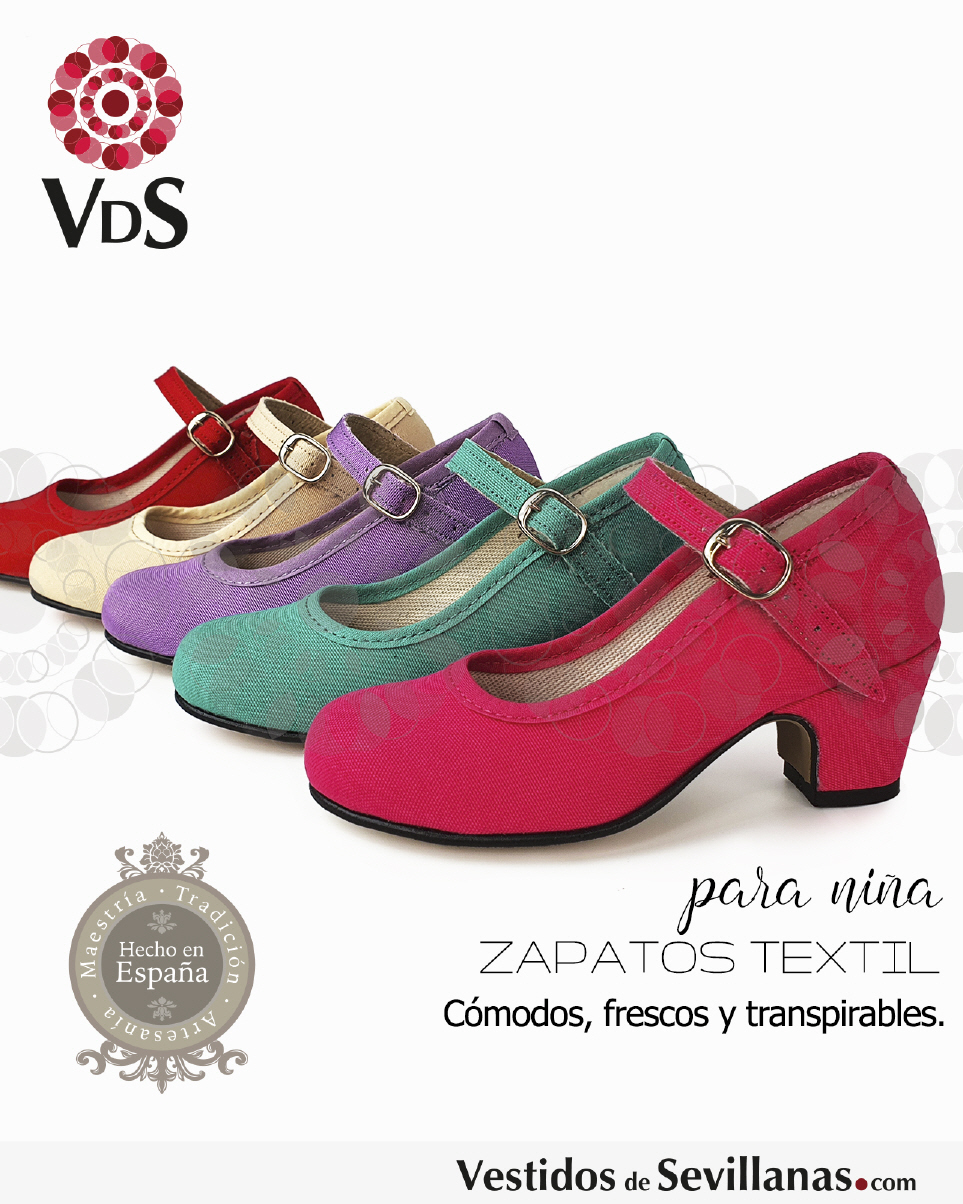 Zapatos de baile flamenco - Zapatos de flamenca NIÑA