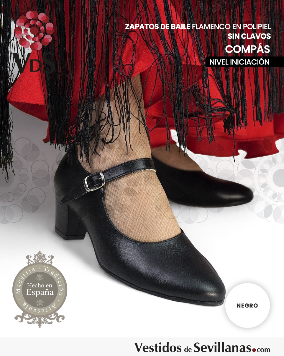 Zapatos de Flamenca Sin Clavos