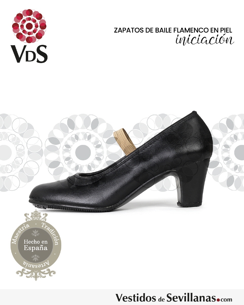 Zapato Baile Flamenco - En piel y clavos_3col