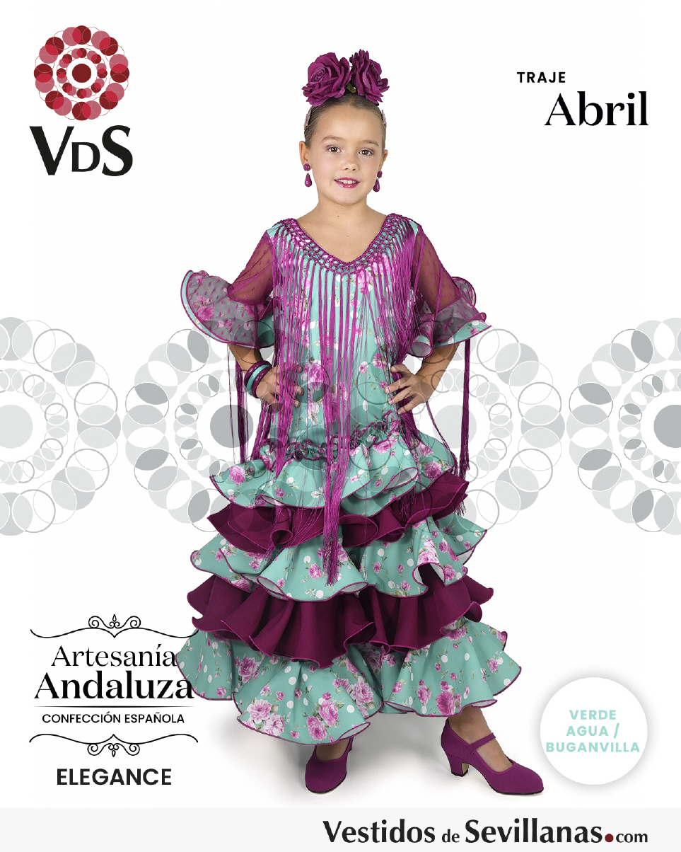 Trajes de Flamenca Para ni&ntilde;as
