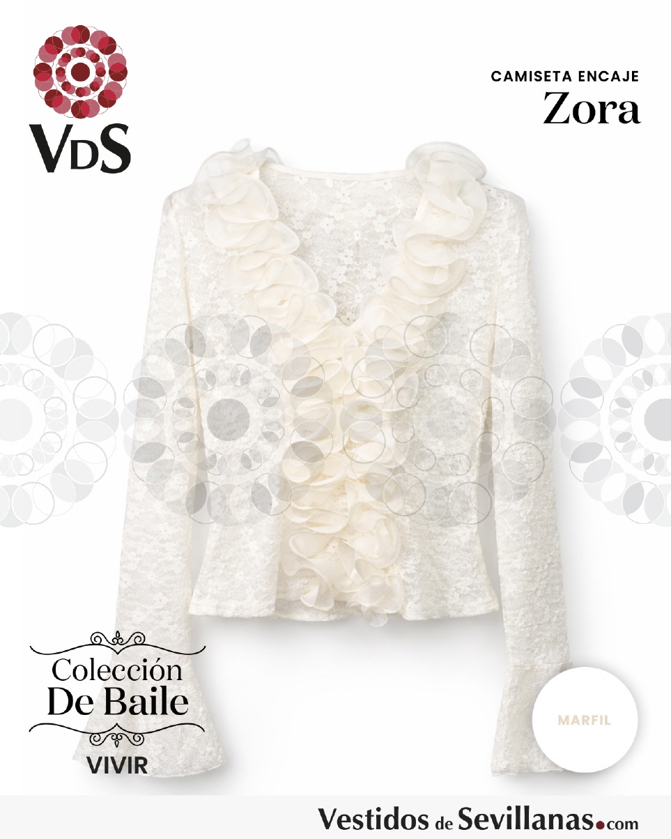 Camiseta Encaje ZORA_3col