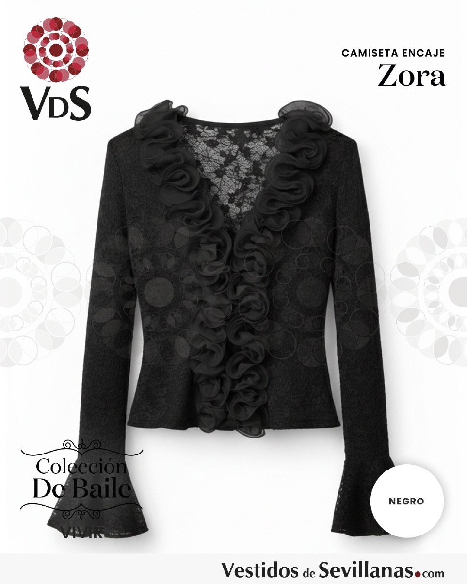 Camiseta Encaje ZORA_3col