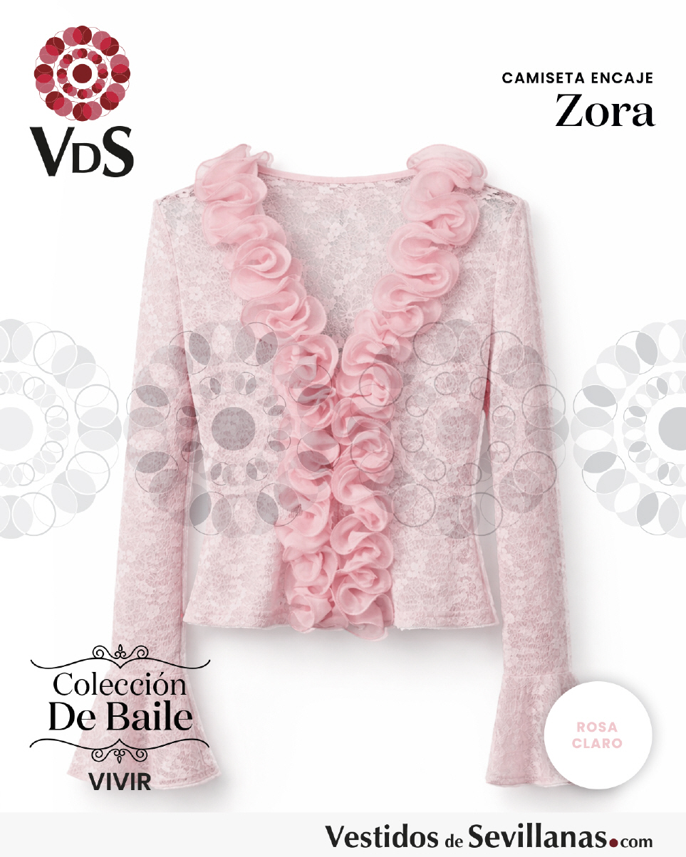 Camiseta encaje El&aacute;stico