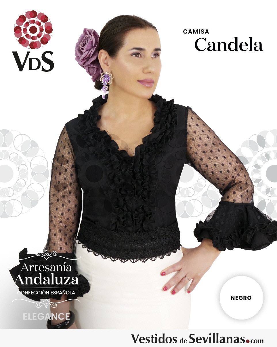 Camisa CANDELA Strech/Plumeti_3col