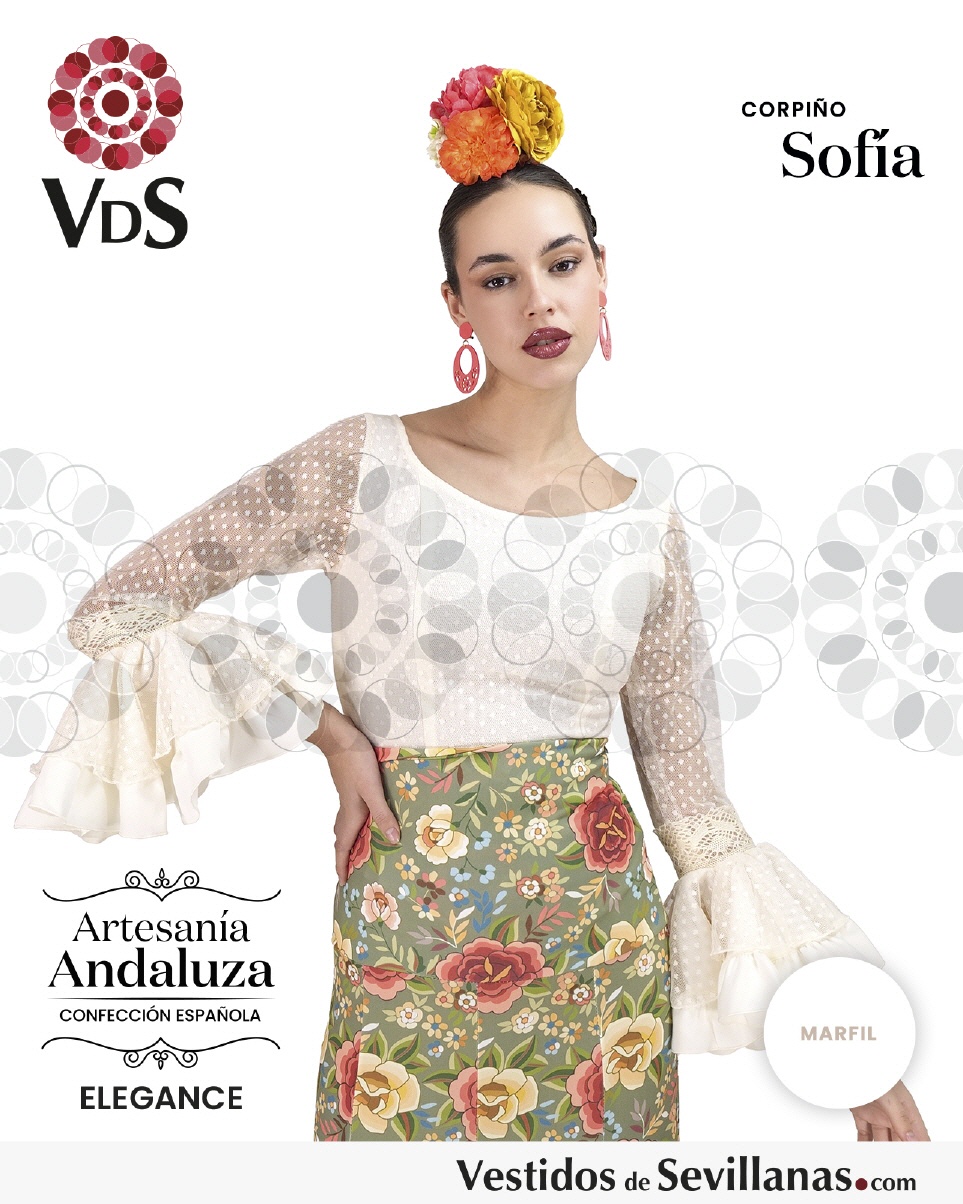 Corpi&ntilde;o SOF&Iacute;A, en plumeti C/Manga_3col