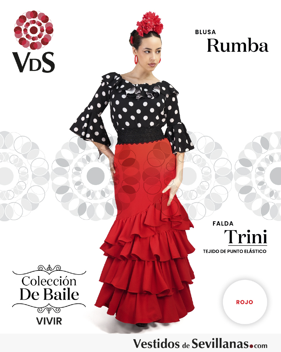 Falda Baile Flamenco