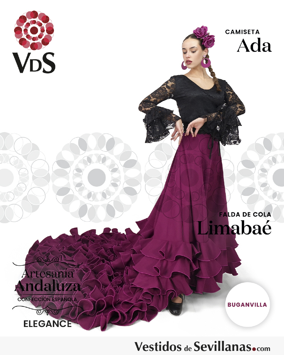 Faldas de Cola Flamencas