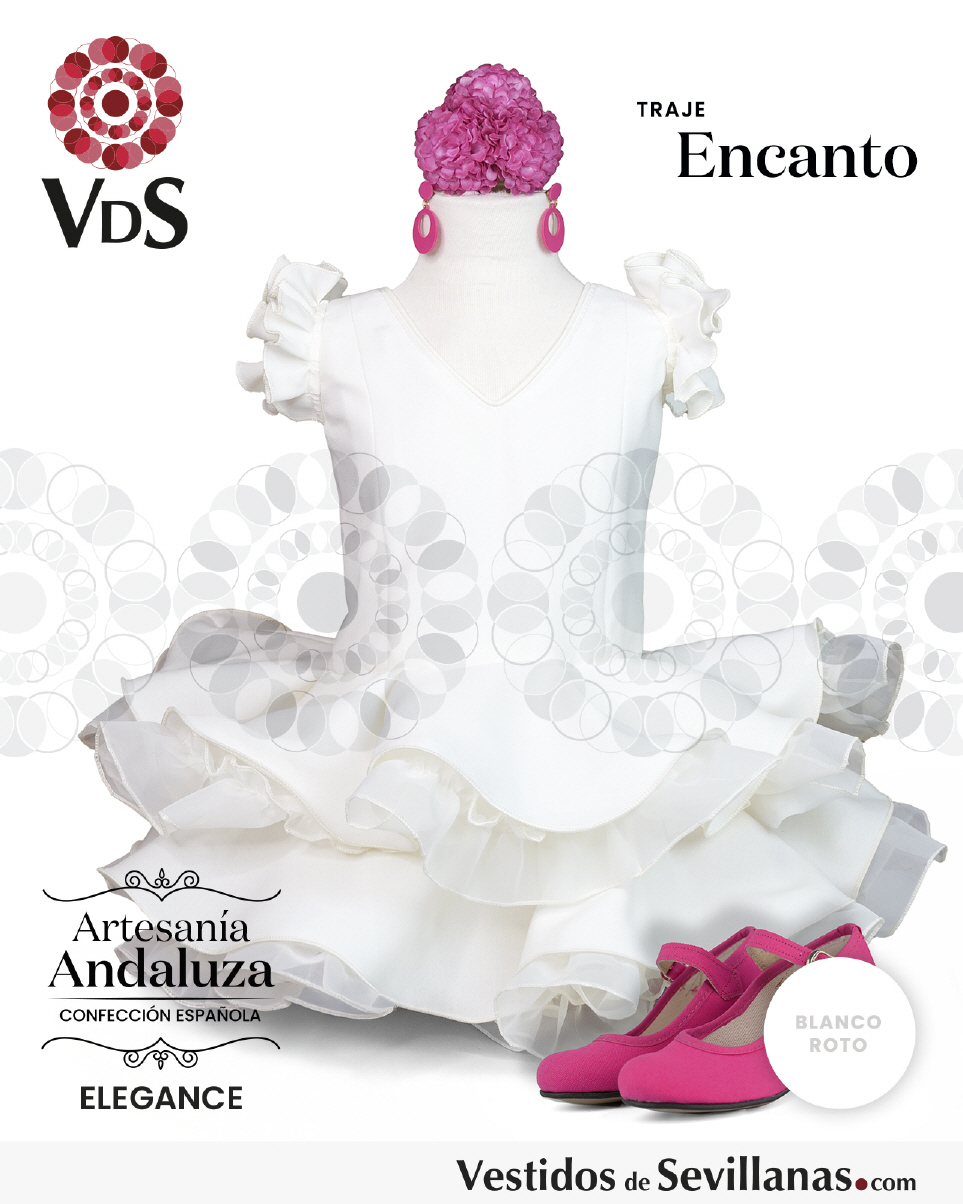 Trajes de Flamenca Con Organd&iacute;