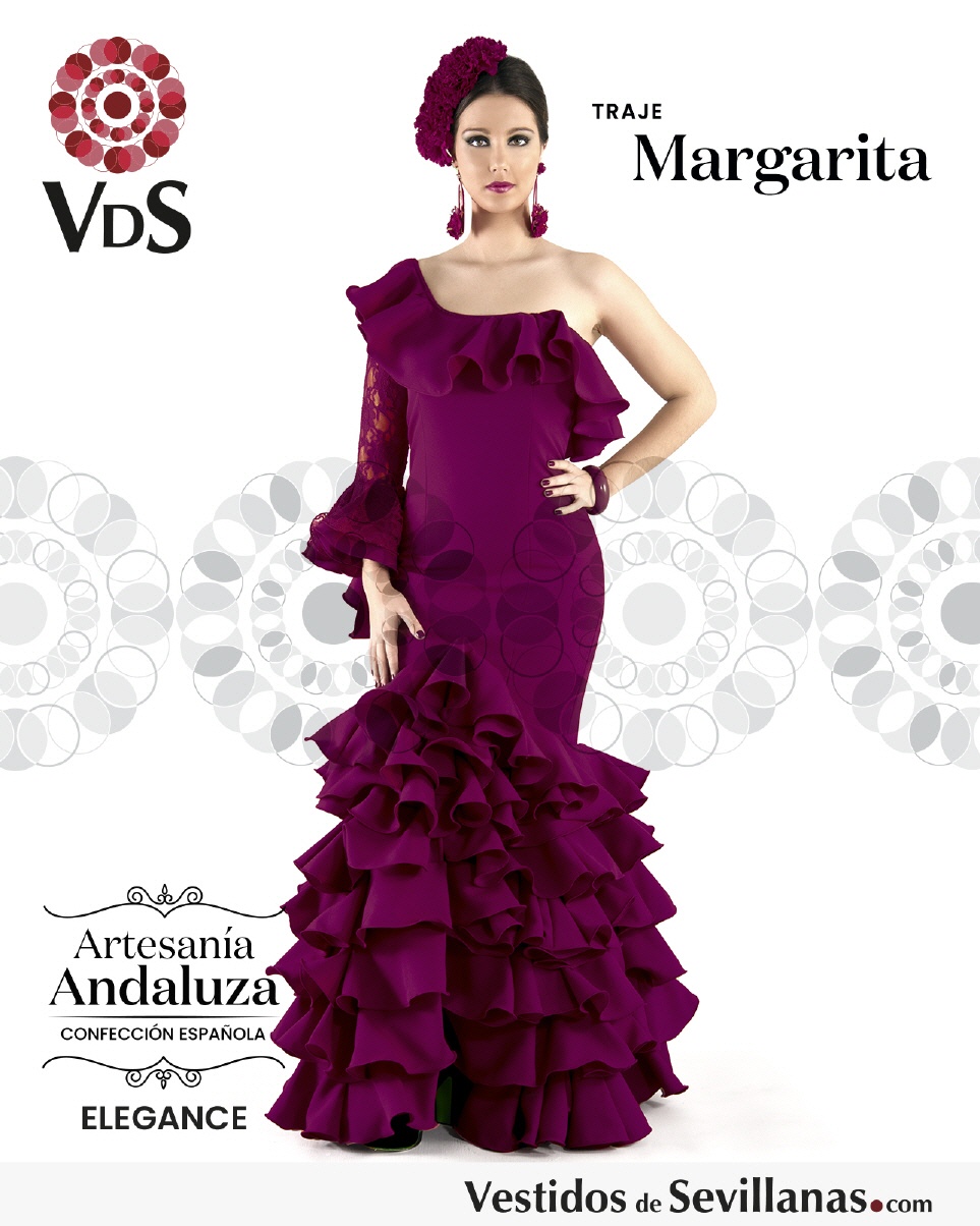 Traje Flamenca MARGARITA Strech_3col