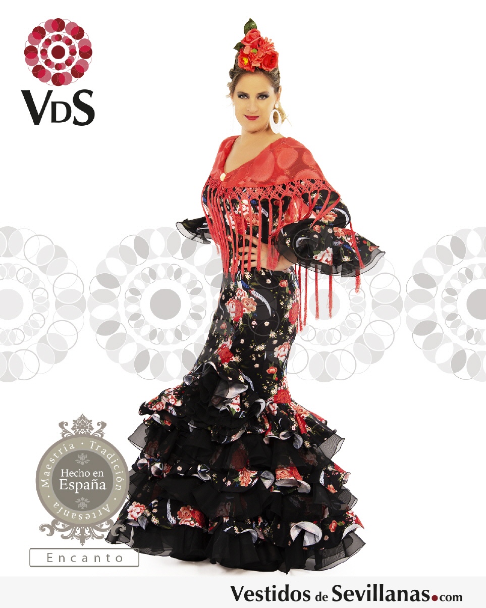 Trajes de flamenca, complementos y zapato flamenco.