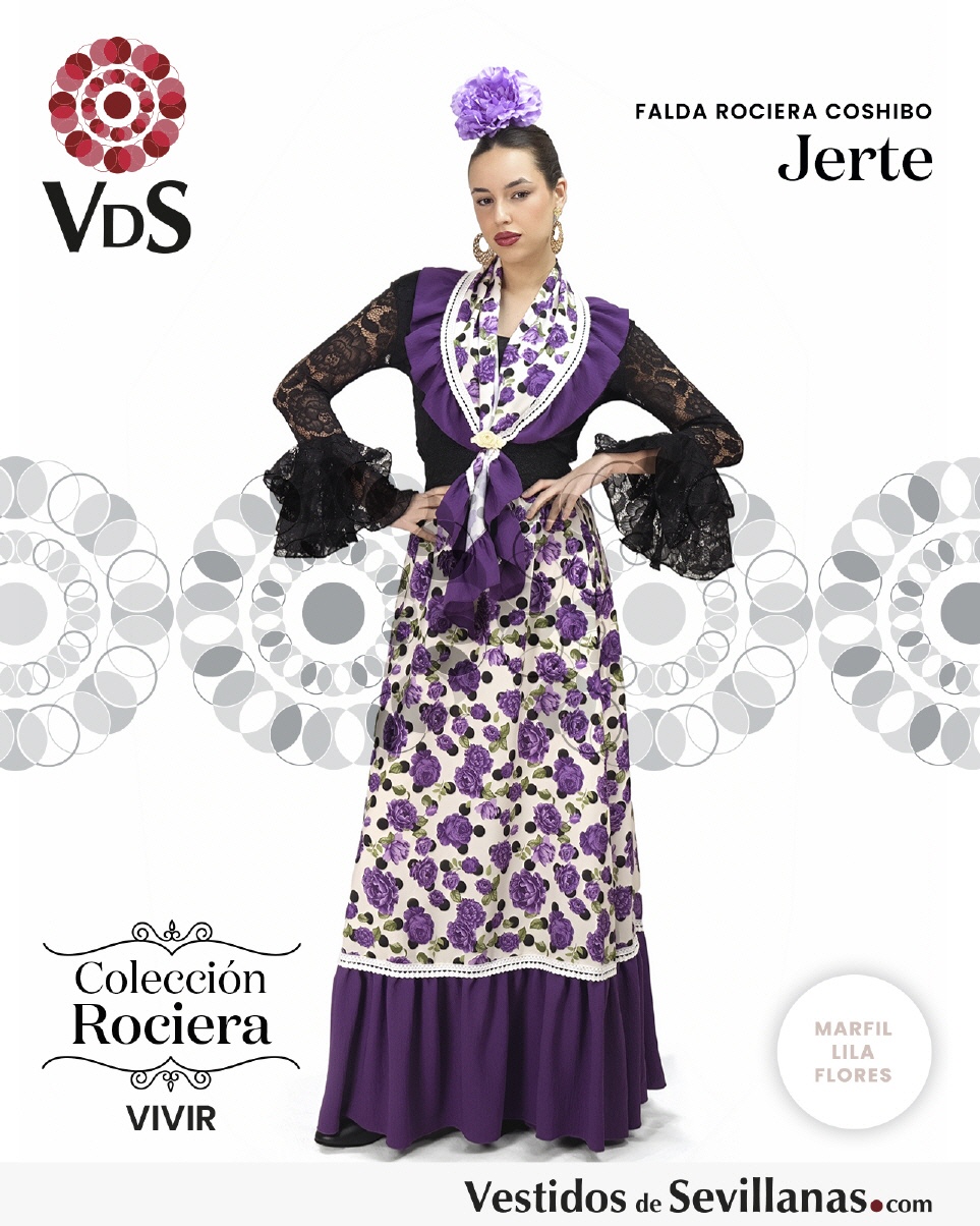 Falda Rociera JERTE Coshibo_3col