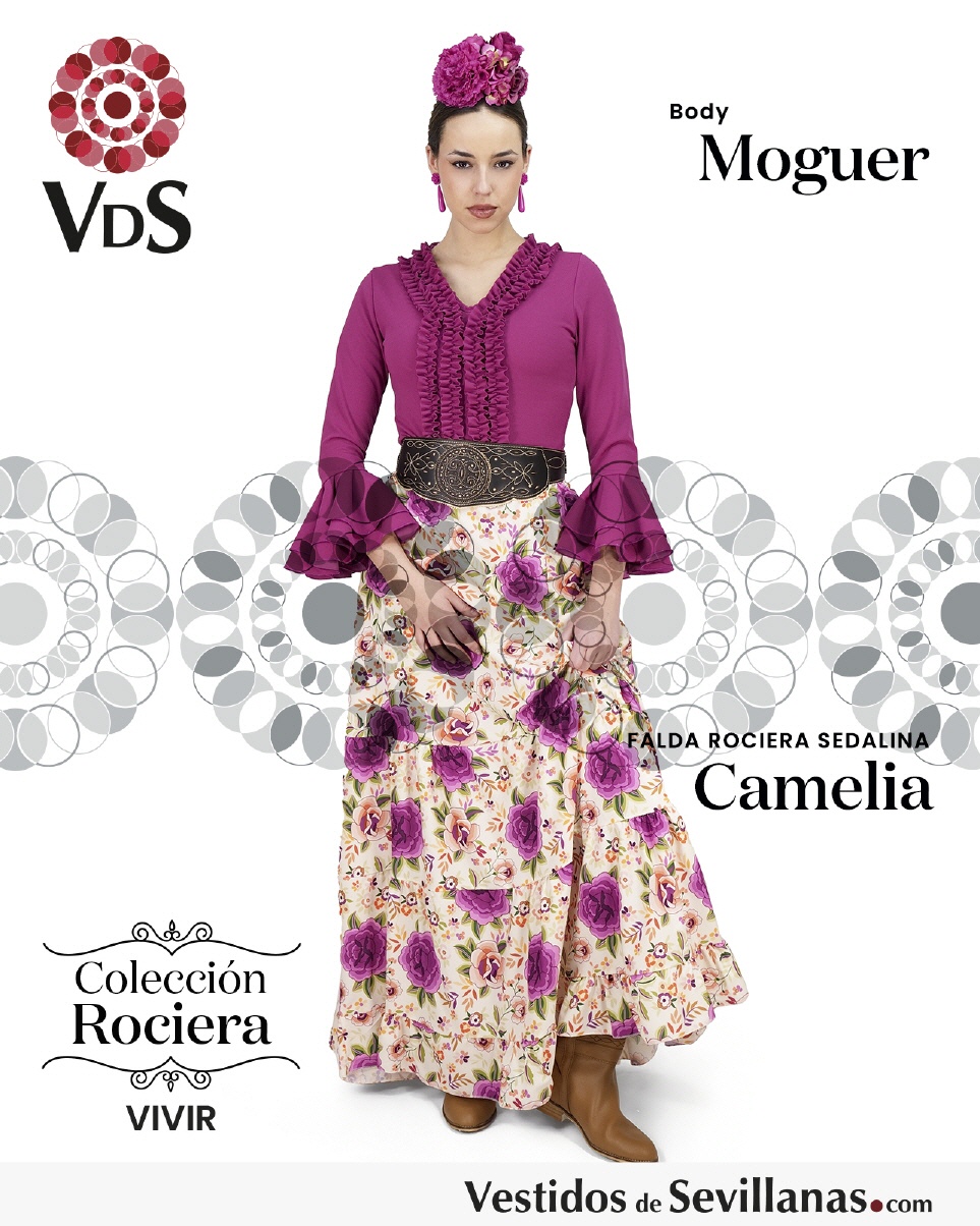 Falda Rociera CAMELIA Sedalina_3col