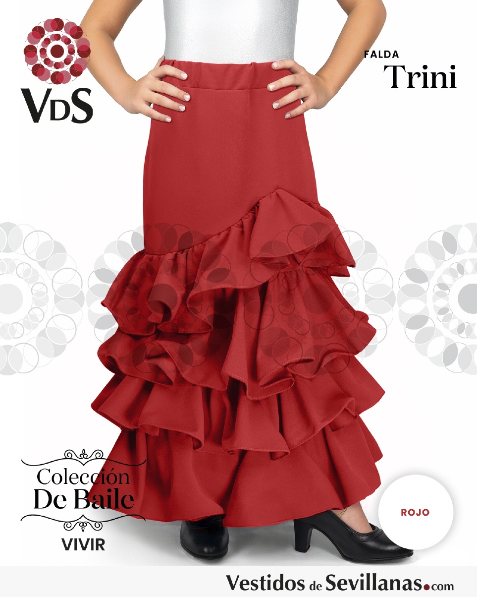 Falda TRINI 4Volantes_3col