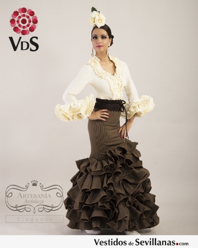 Falda Campera Flamenca - Caroly Moda Flamenca