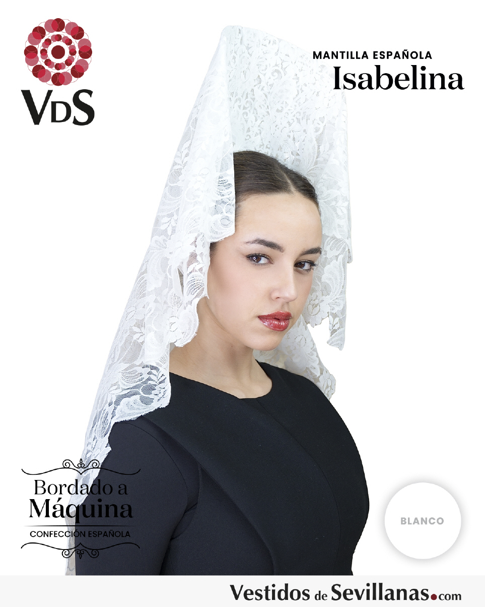 Mantilla Espa&ntilde;ola ISABELINA