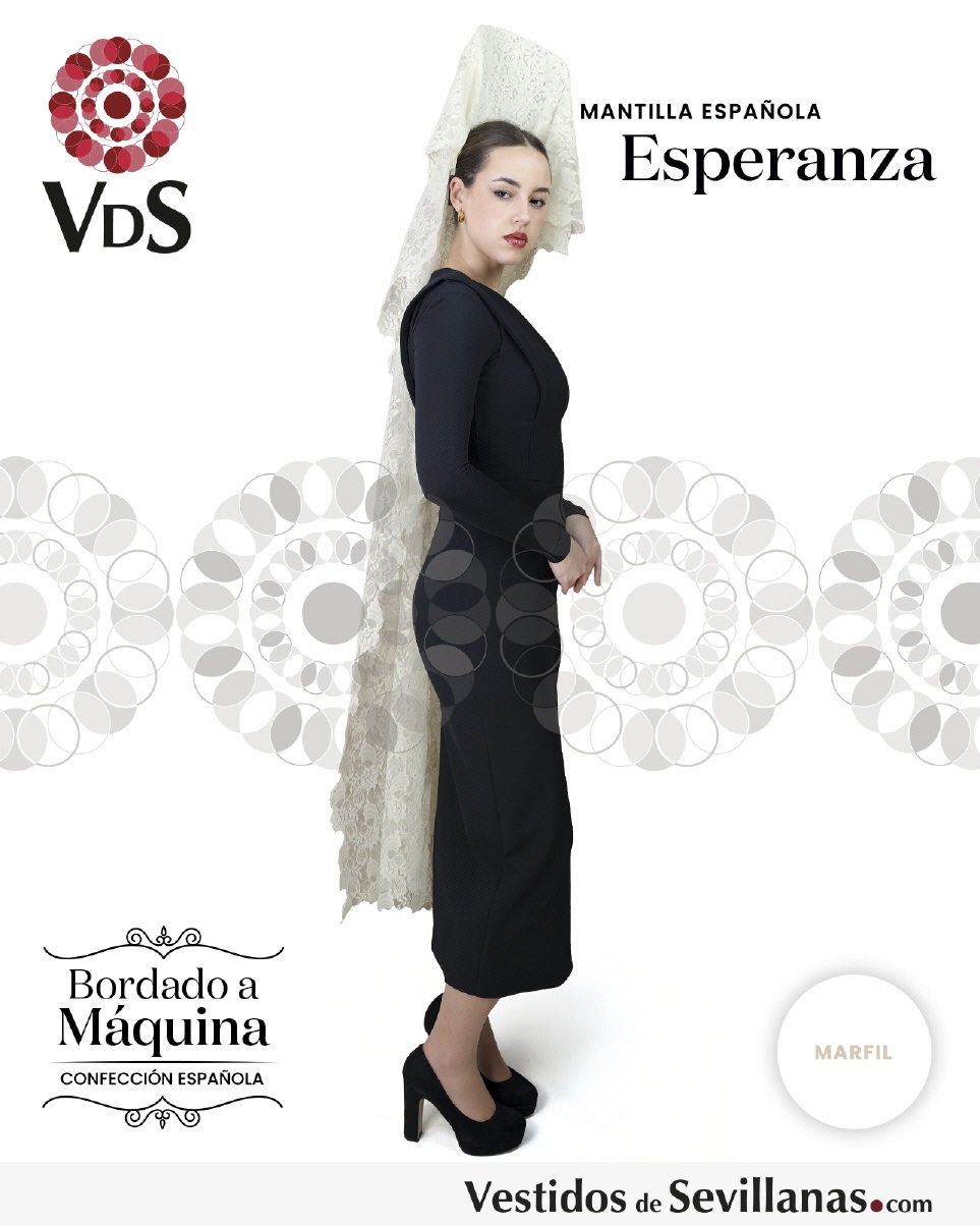 Mantilla Espa&ntilde;ola ESPERANZA_3col