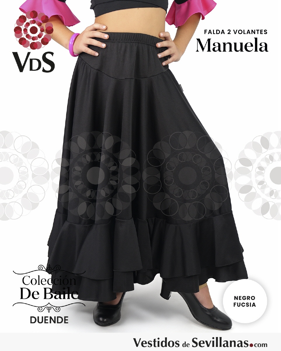 Falda MANUELA (2Volantes)_3col
