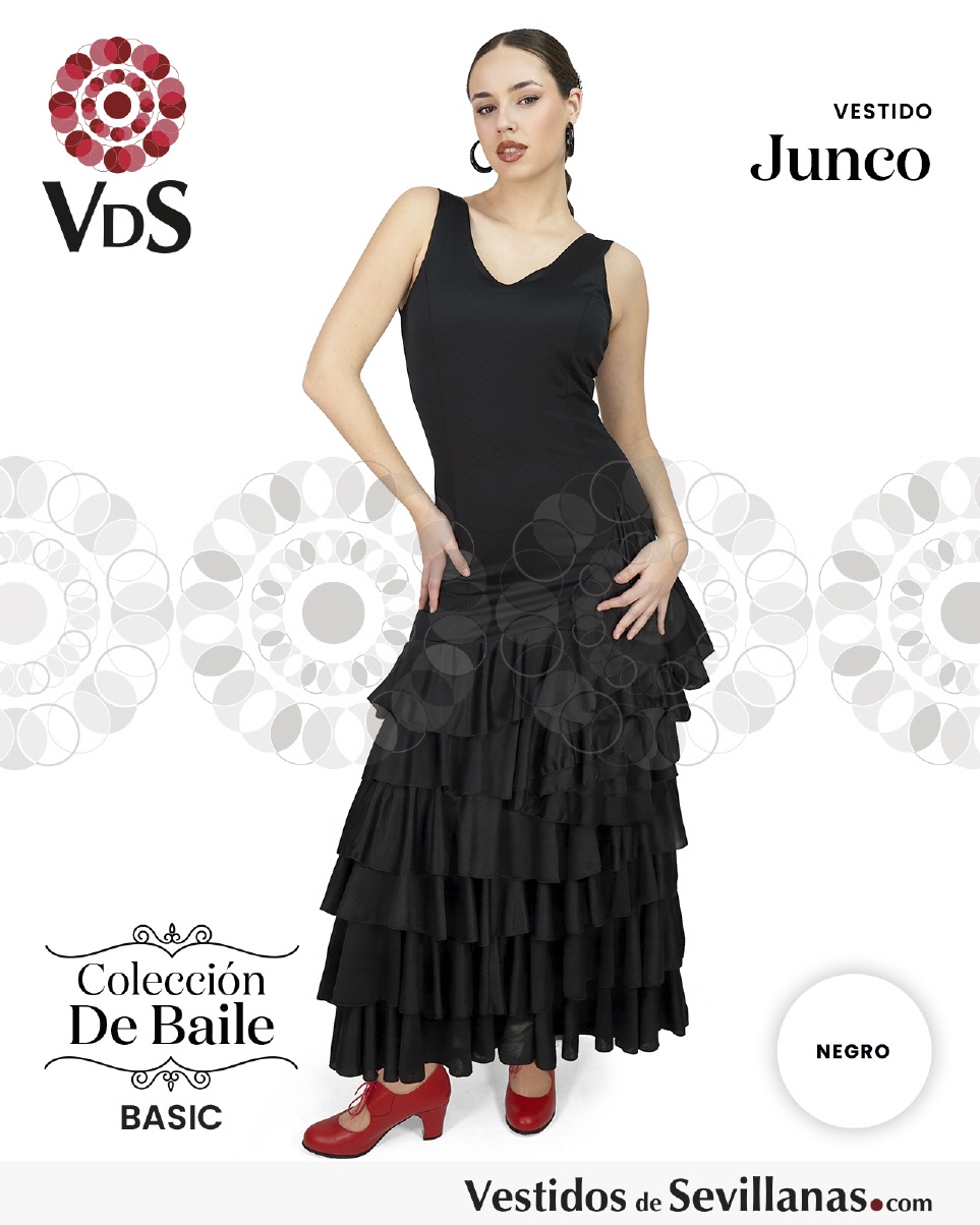 Traje de baile JUNCO (6 Volantes)_3col