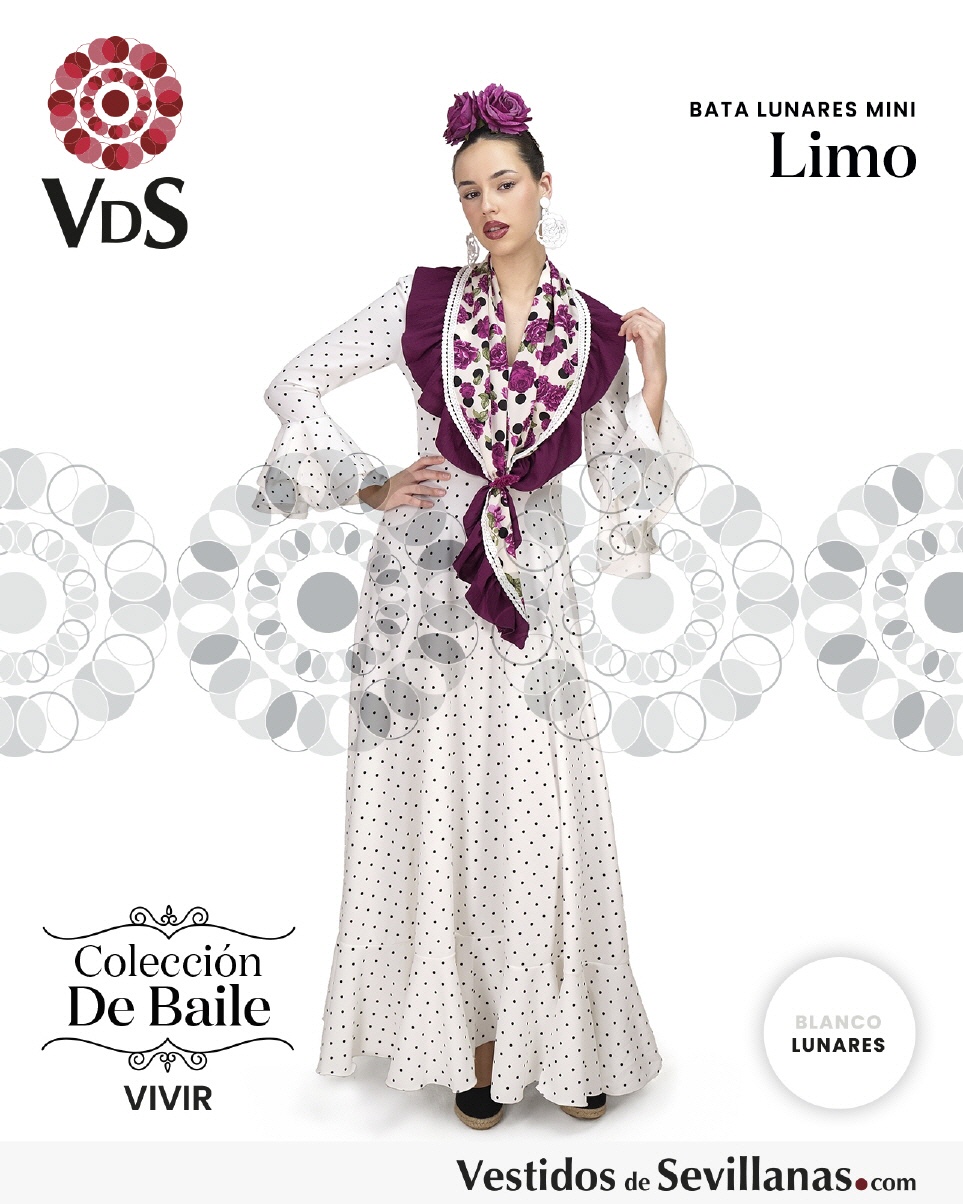 Bata de baile LIMO Lunares_3col