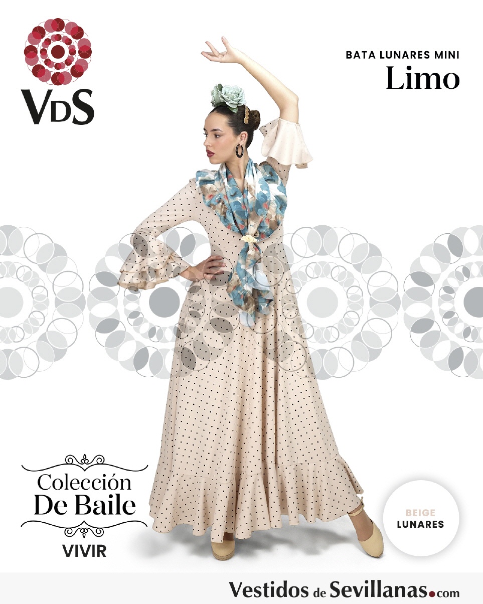 Bata de baile LIMO Lunares_3col