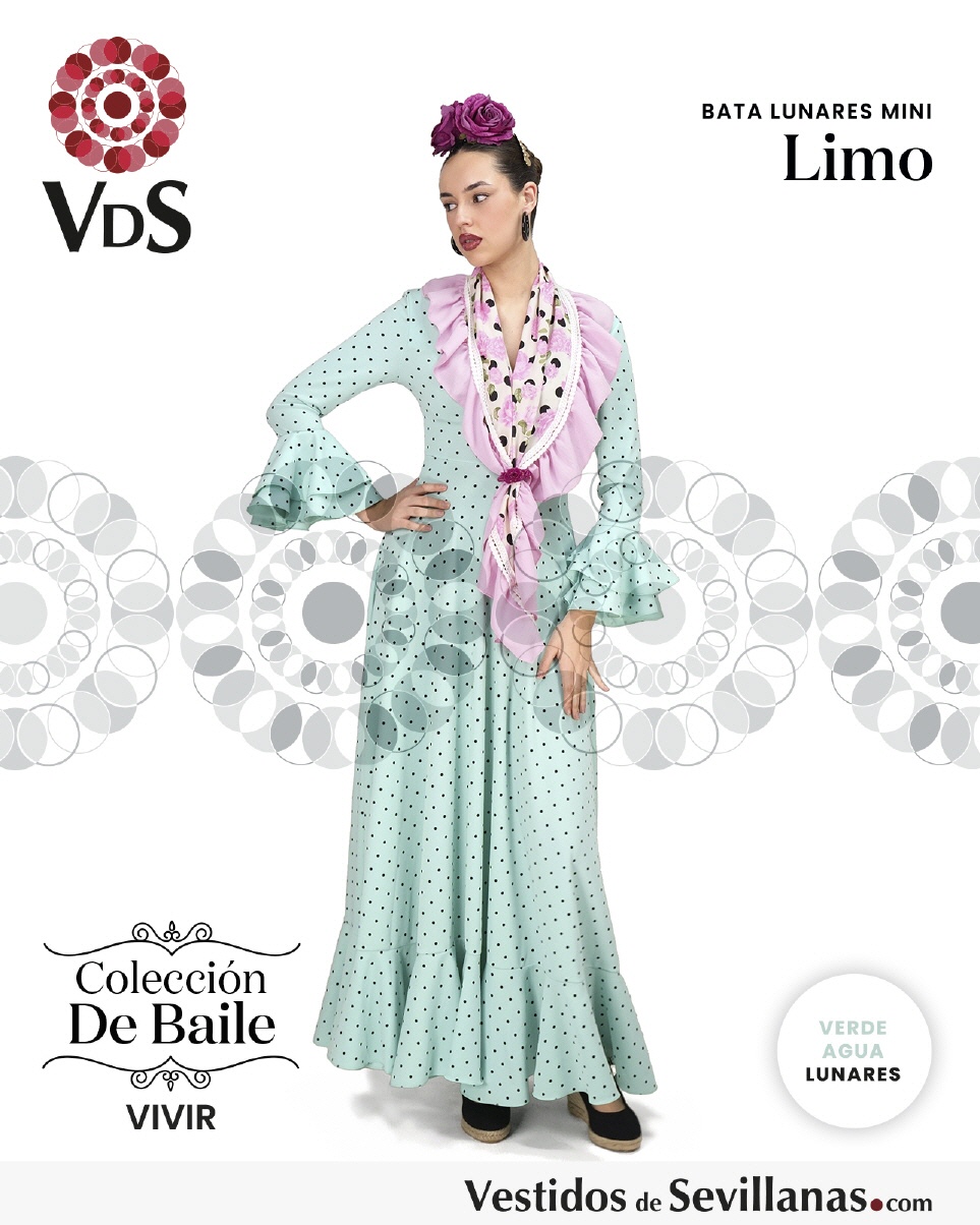 Bata de baile LIMO Lunares_3col