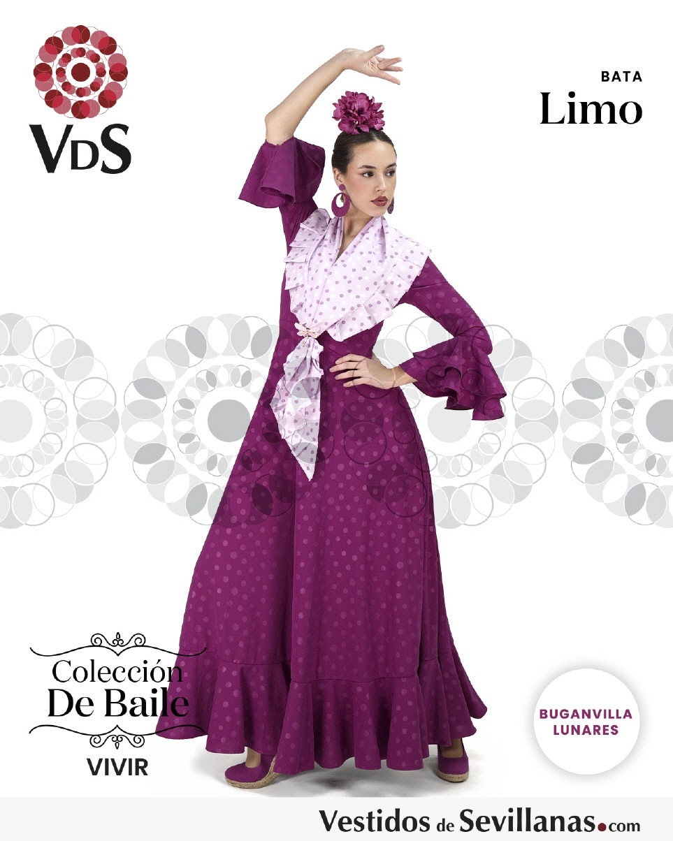 Bata de baile LIMO Lunares_3col