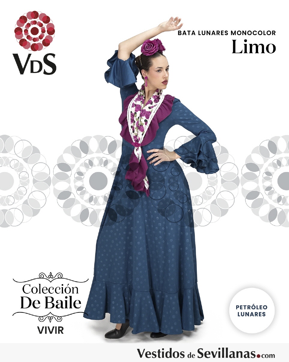 Bata de baile LIMO Lunares_3col