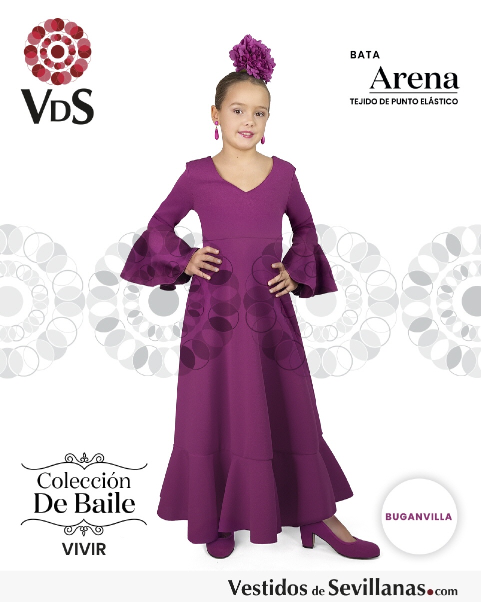 Bata de baile ARENA El&aacute;stico_3col